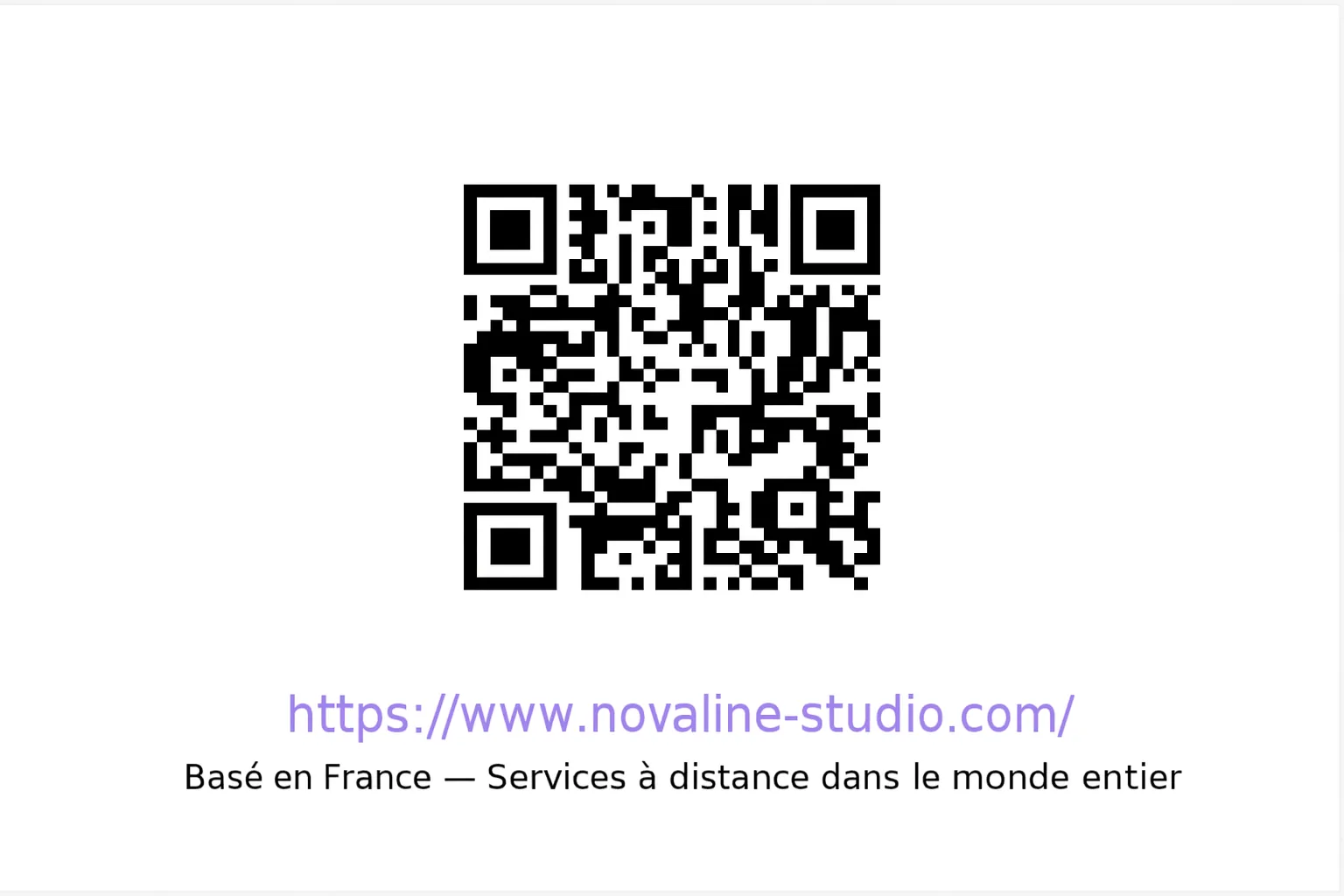 Carte de visite agence web