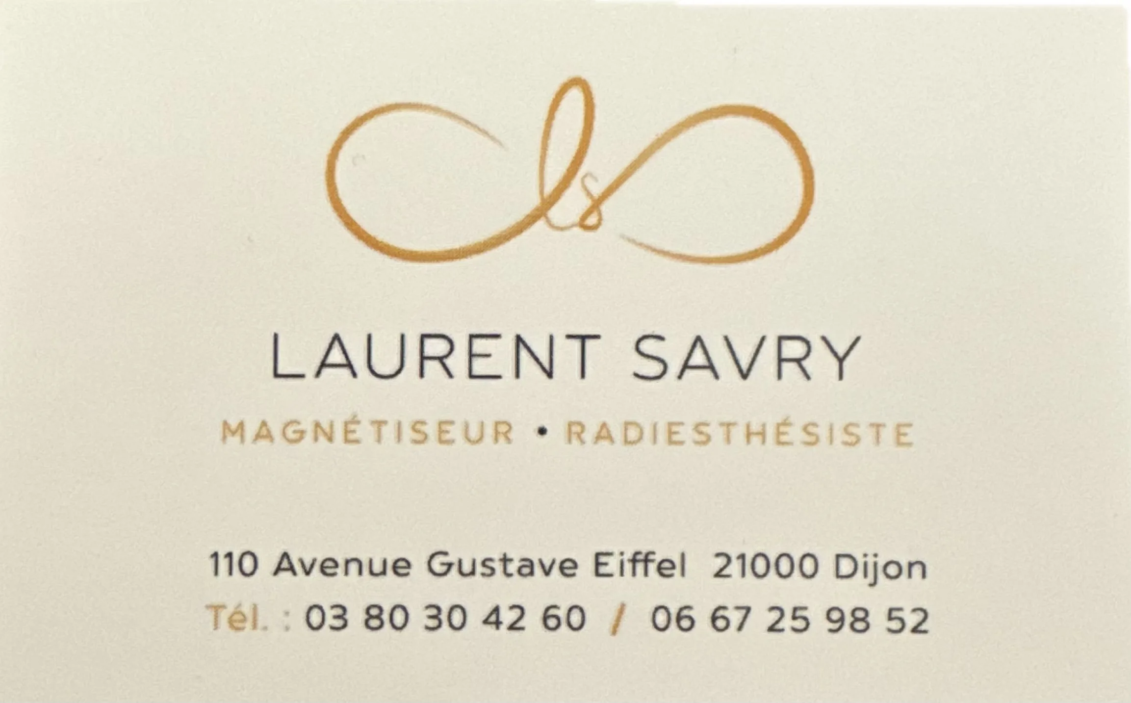 Carte de visite bien-être