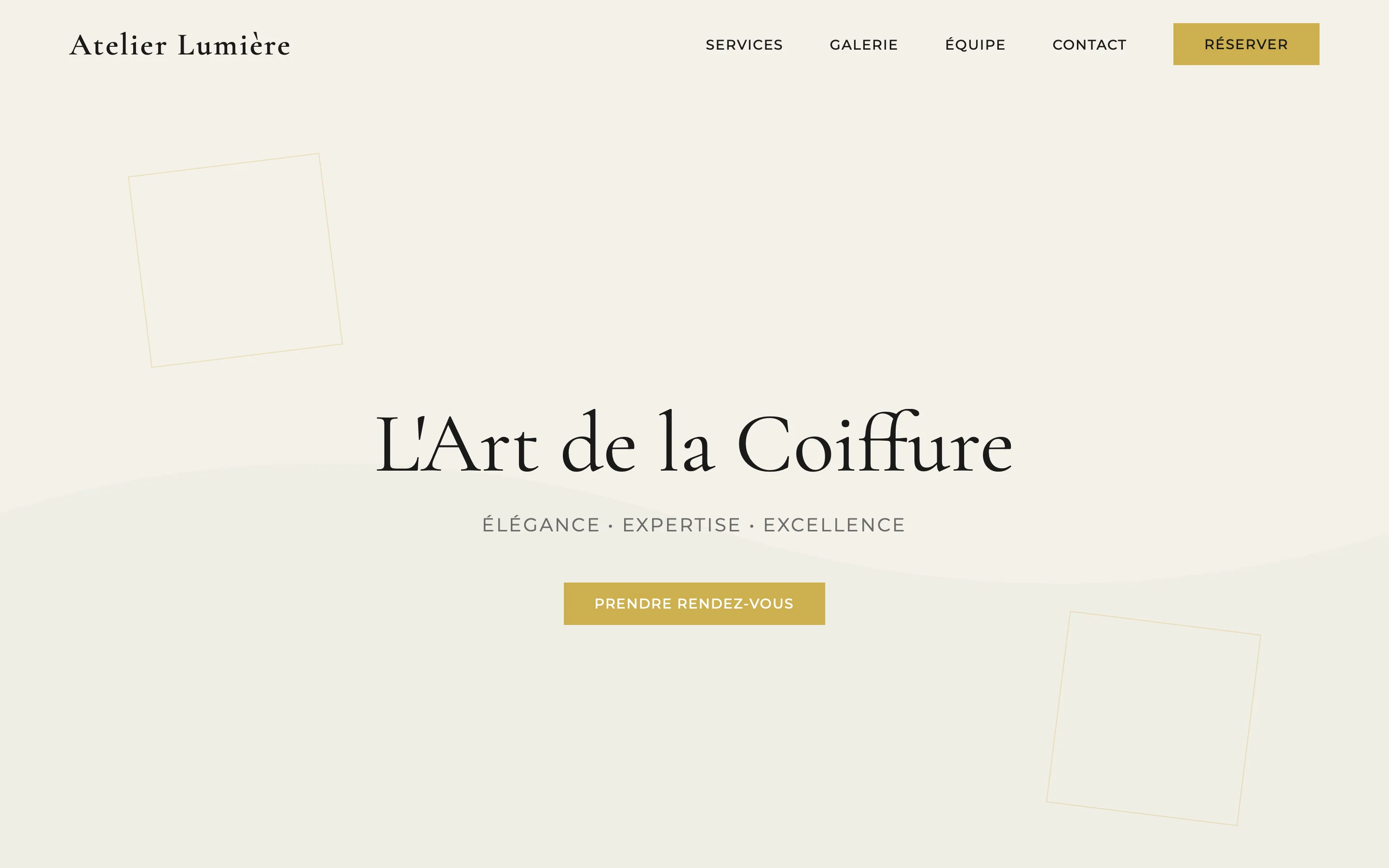 Salon de coiffure